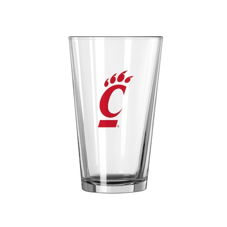 Logo Brands Cincinnati 16oz Gameday Pint Glass 121-G16P-1